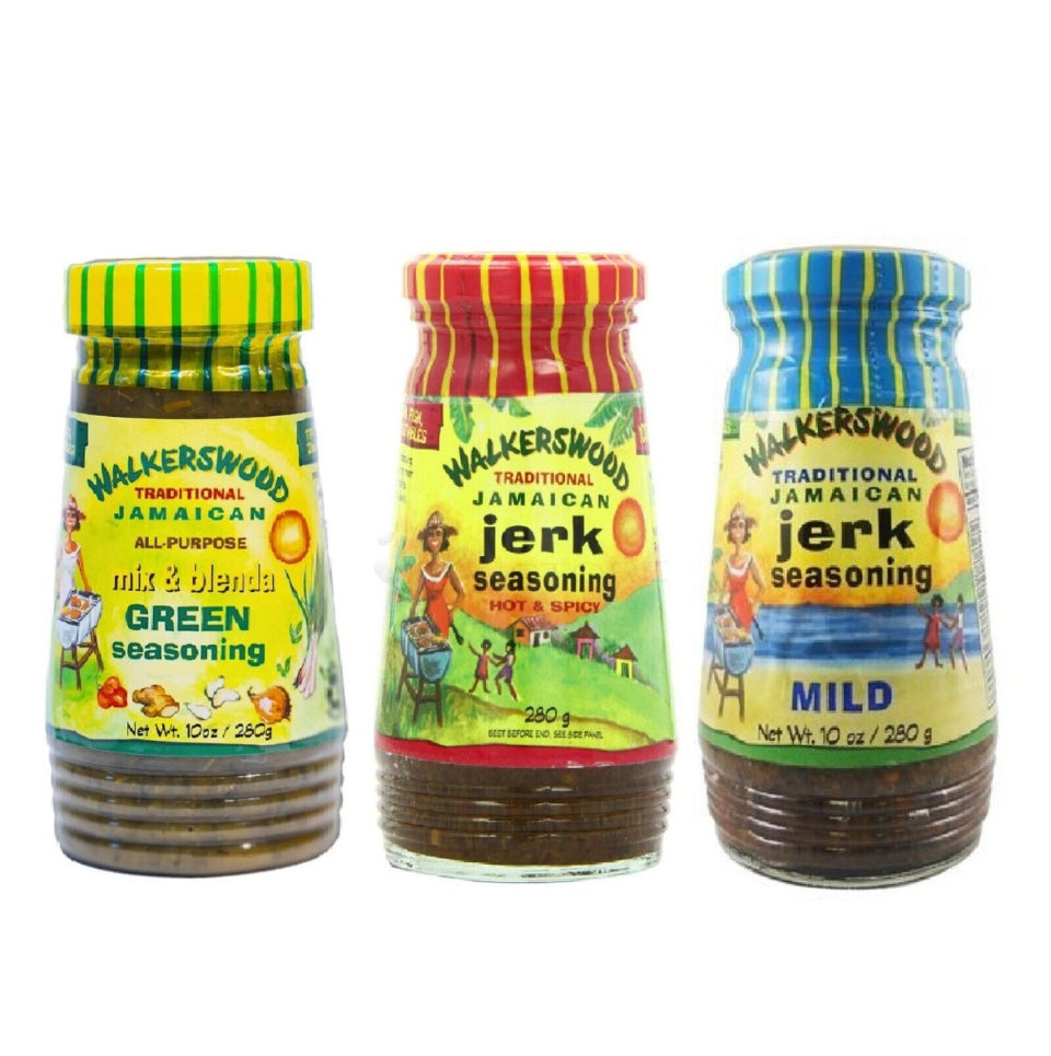 Walkerswood All-Purpose Mix and Blenda GREEN Seasoning